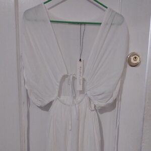 NWT Mustard Seed | White Maxi Dress